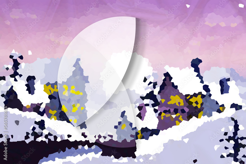 Naklejka premium Abstract Low poly crystal background. Polygon design pattern. Low poly illustration, low polygon background. Banner template. 3D Illustration