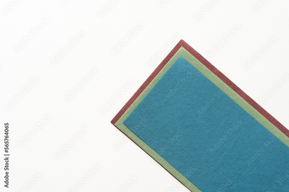 Fototapeta premium paper frame isolate on a white background