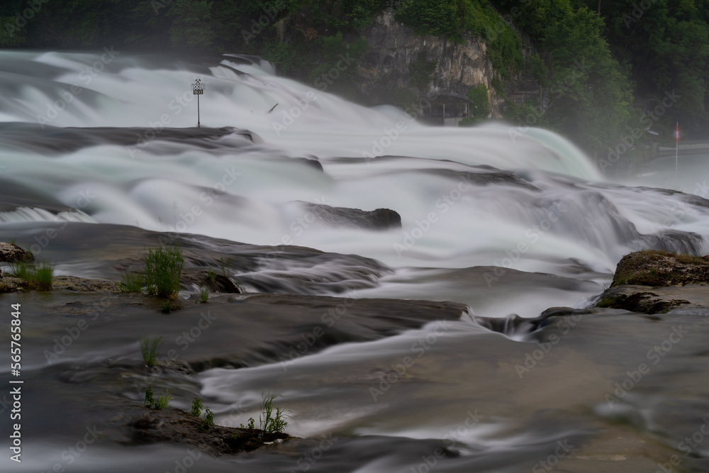 Rheinfall Langzeitbelichtung
