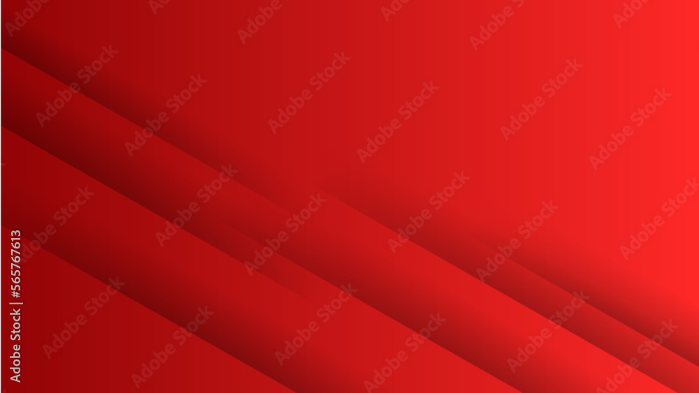 Abstract business presentation banner with red geometric stripes. Abstract business presentation banner with red geometric stripes.