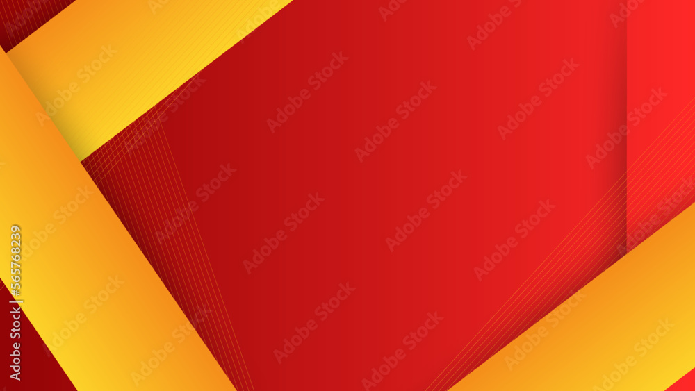 Red Abstract background with modern shape. vector illustration