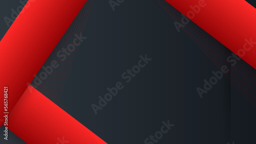 Black Abstract background with modern shape. vector illustration