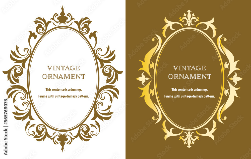 Commendation certificate, orient pattern, arabesque pattern, damask pattern decorative rule vintage frame set, emblem. Commendation certificate, orient pattern, arabesque pattern, damask pattern decorative rule vintage frame set, emblem.