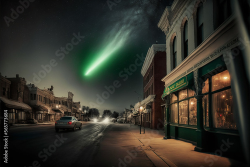 Imaginative Comet - Generative AI illustrations