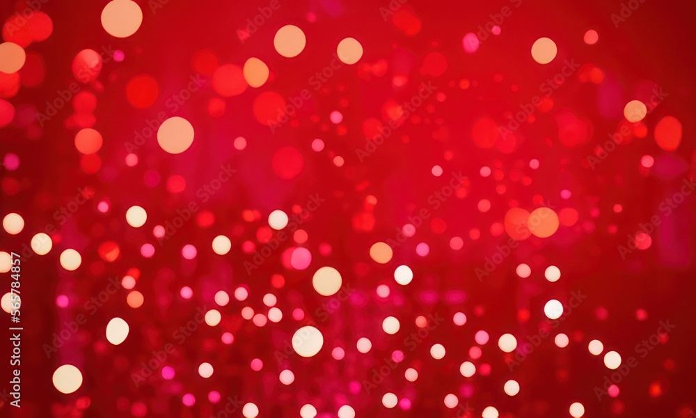 valentines background with hearts bokeh created with generative AI valentines background with hearts bokeh created with generative AI