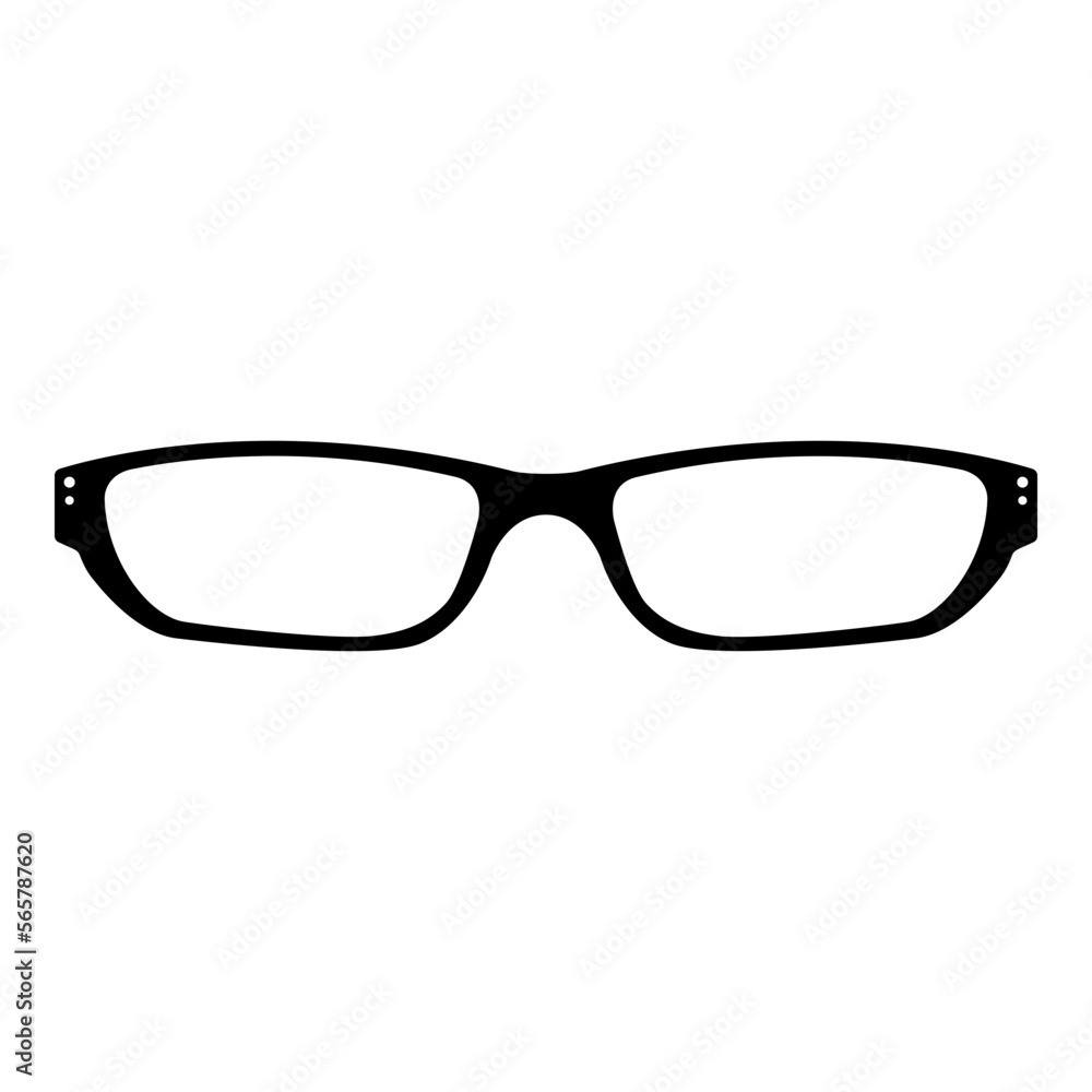 Glasses isolated Vector