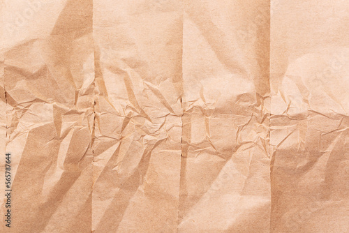 Brown wrinkle recycle paper background