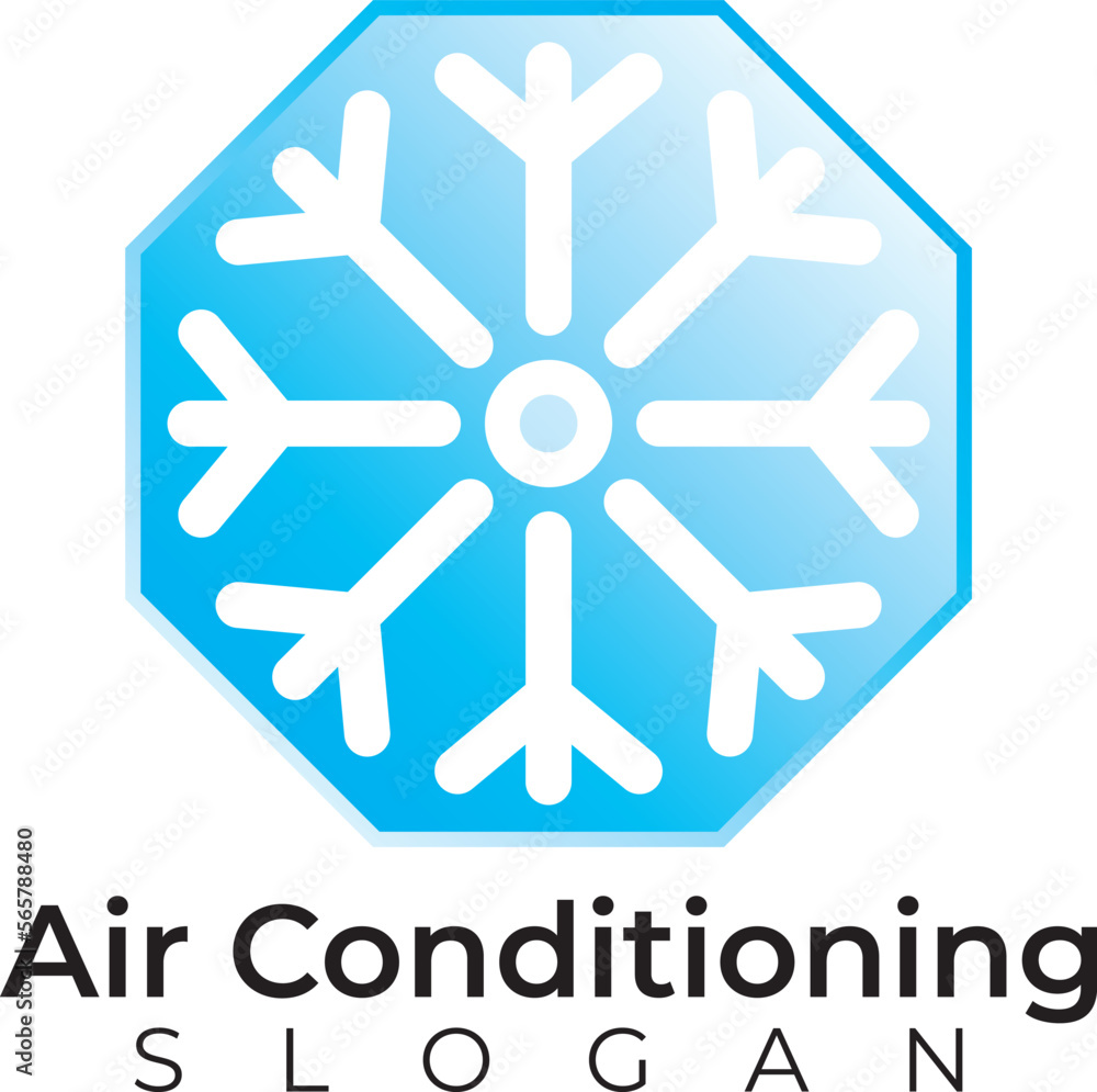 snow flower icon, can be used as a logo for refrigeration machine service such as air conditioner snow flower icon, can be used as a logo for refrigeration machine service such as air conditioner