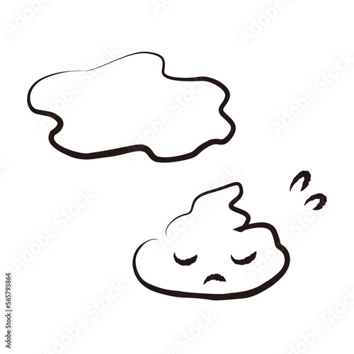 おしっことうんちのイメージセット