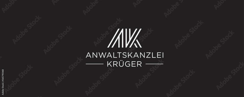 simple and modern letter AK logo design template simple and modern letter AK logo design template