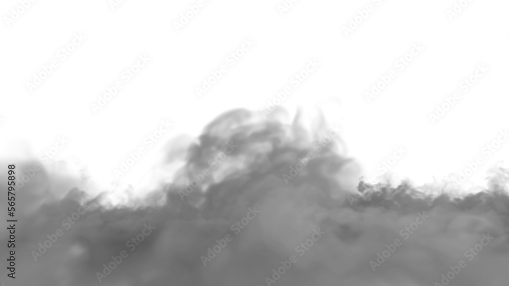 Realistic smoke clouds fog perfect for compositing into your shots. transparent, 4k, png alpha.