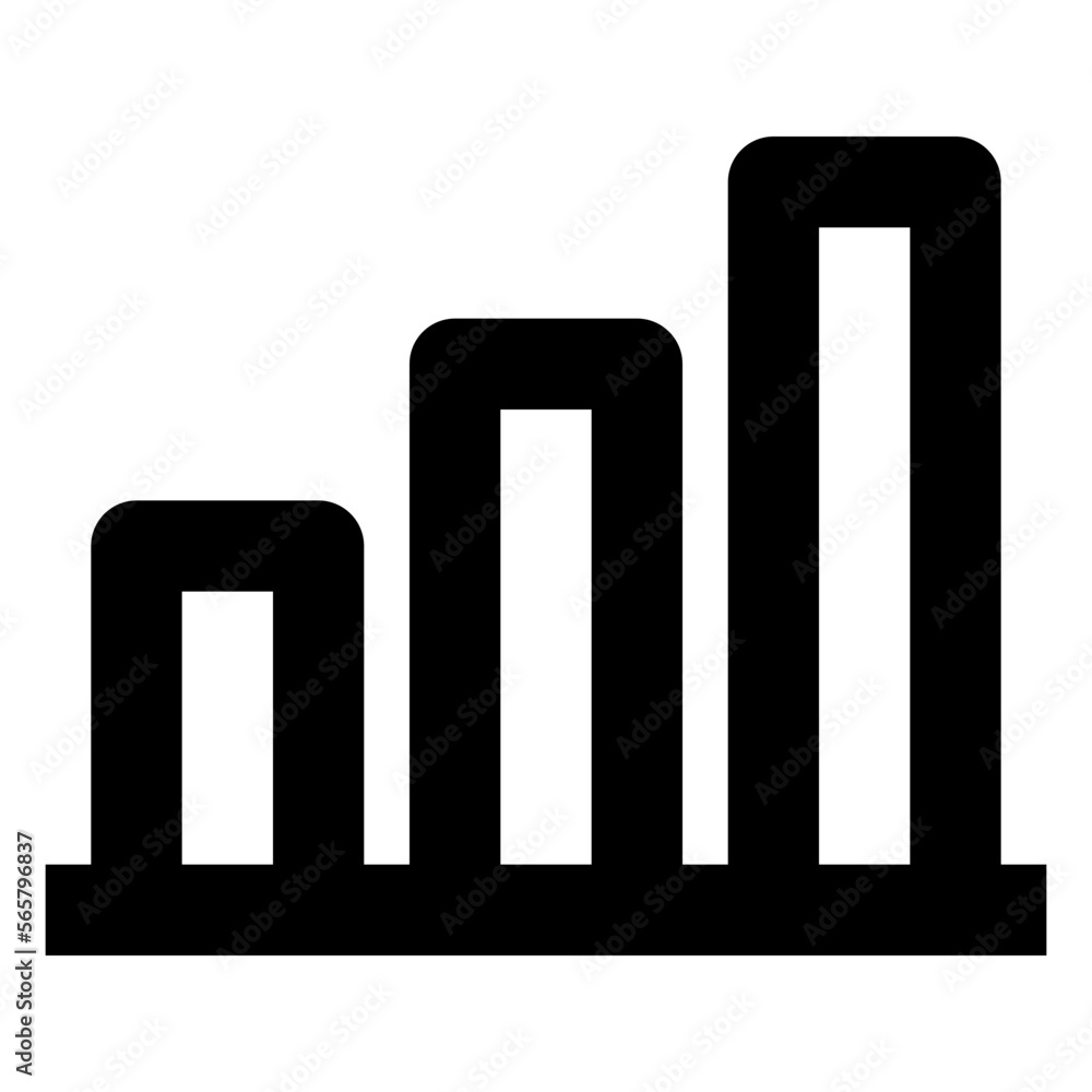 Growth Chart line icon Growth Chart line icon