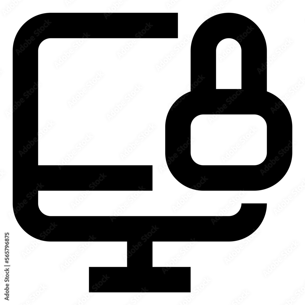 Password Manager line icon Password Manager line icon