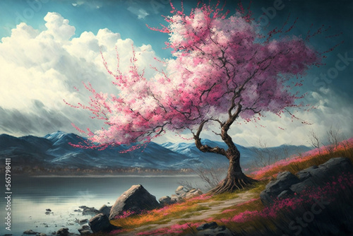 Beautiful Fantasy tree (AI Generated)
