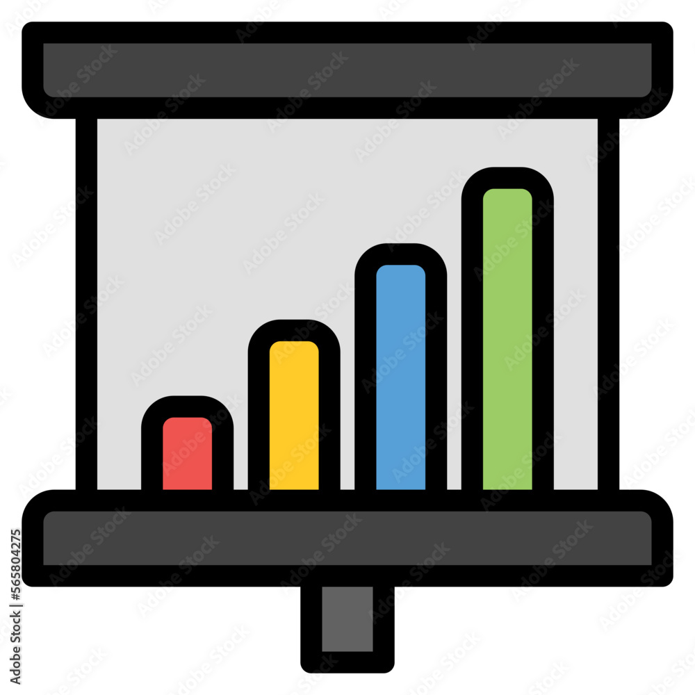 Growth Chart Icon Growth Chart Icon