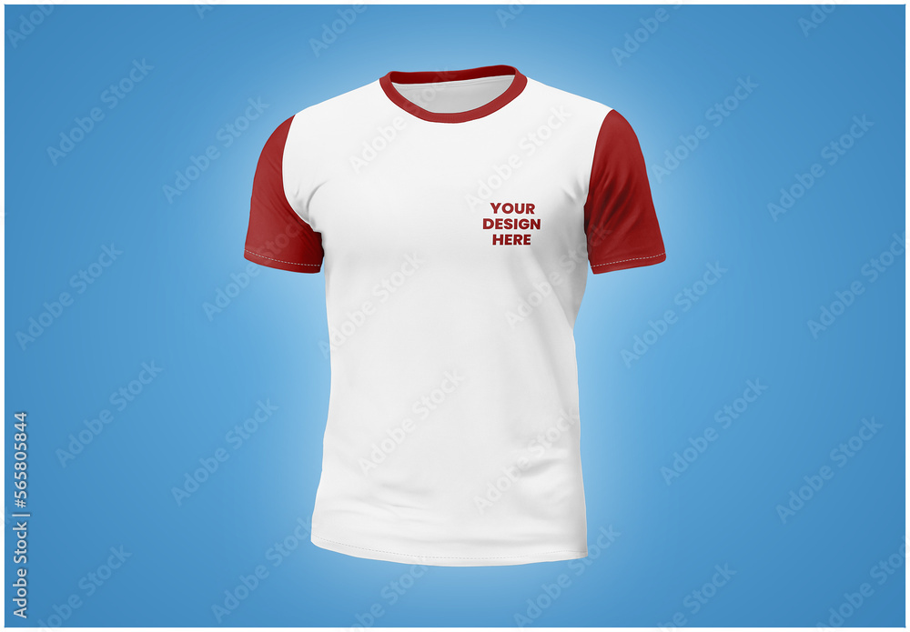 T Shirt Mockup Stock Template Adobe Stock
