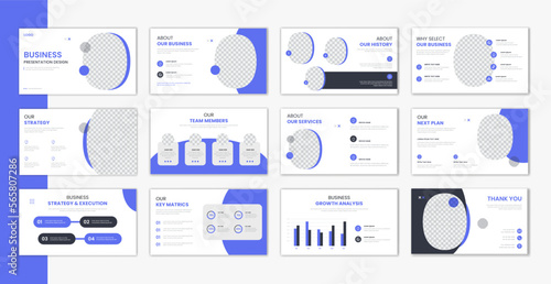 Corporate template presentation design , business presentation slideshow for brochure, company profile, website report, finance, document, power point, shapes, professional, minimal presentation