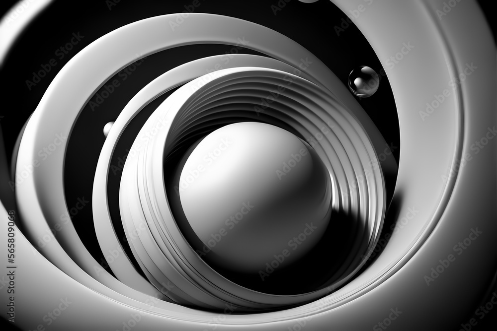 Fototapeta premium 3D Modern Abstract Background