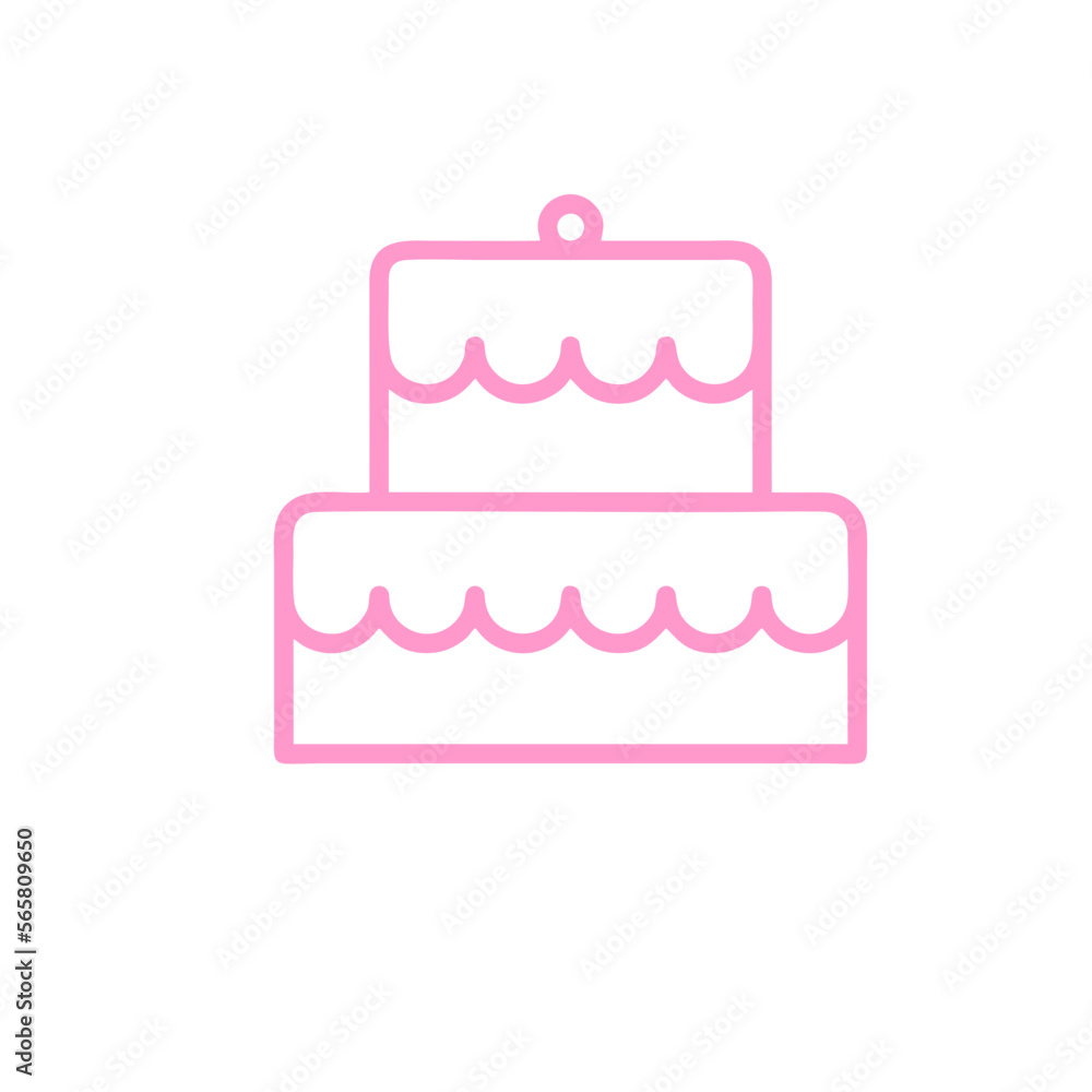 cake isolated on white cake isolated on white