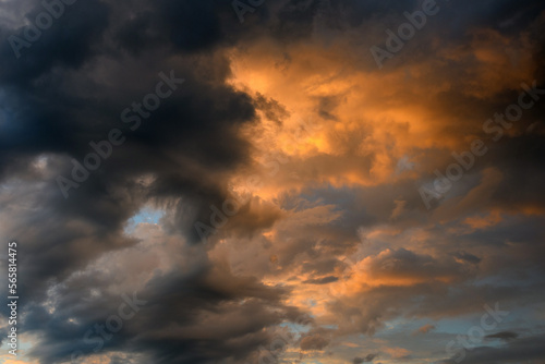 clouds at sunset © MiR