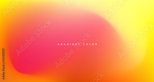 Abstract gradient multicolor background