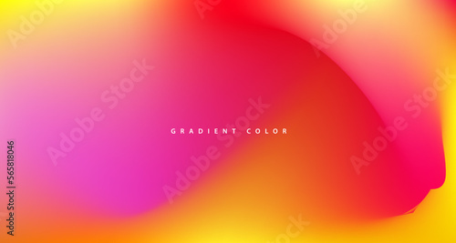 Abstract gradient multicolor background