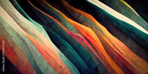 Abstract background with bright neon colors and geometric shapes for website and prints