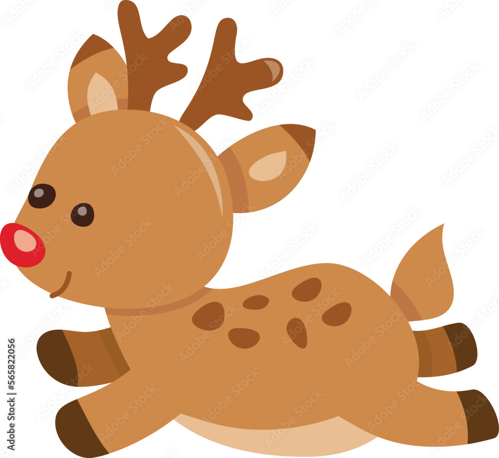 Cartoon Reindeer