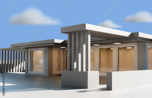 Building model in modern st...