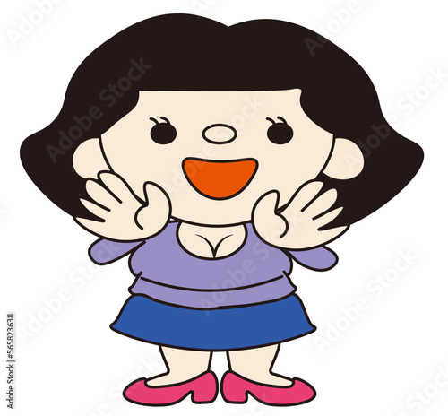 女の子