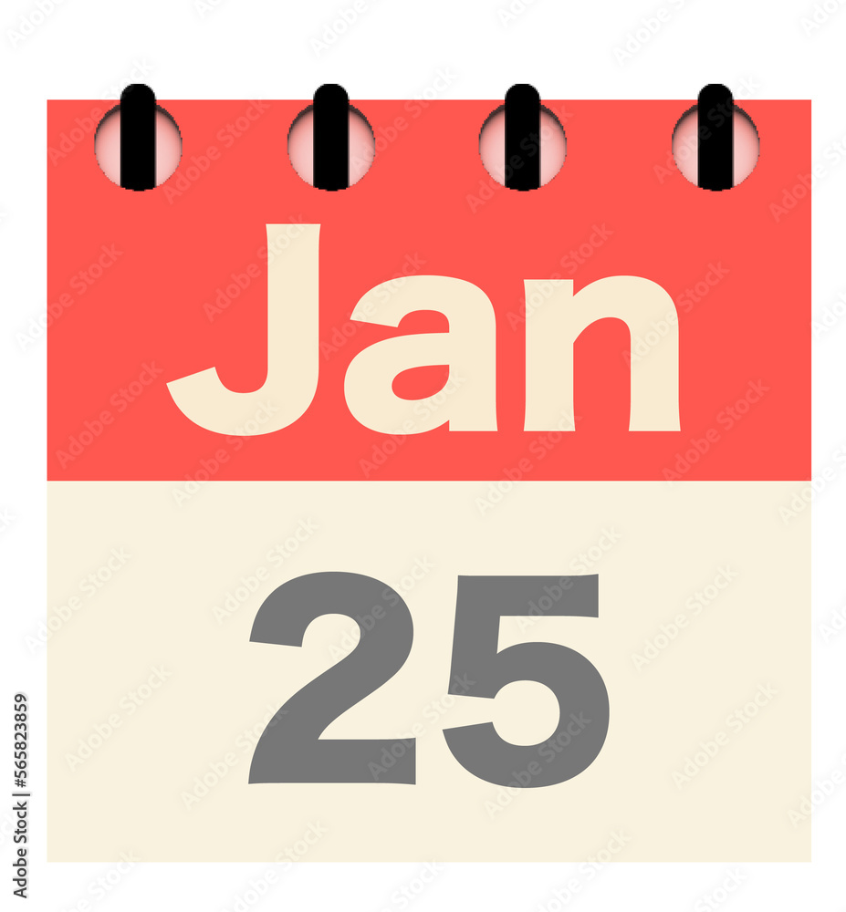 Fototapeta premium カレンダー