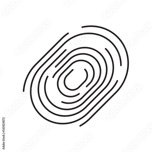 Police line icon. Law and Judgement line icons. Justice, Court of law and Government vector linear icon