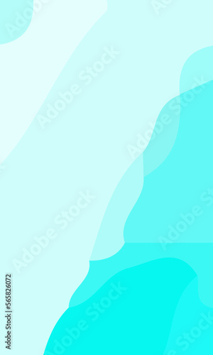 Aesthetic blue abstract background with copy space area. Suitable for poster and banner