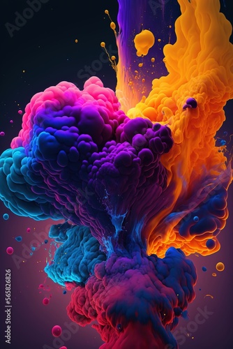 Abstract colourful background. High quality images. 