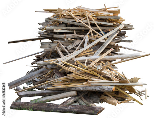 Isolated PNG cutout of trash on a transparent background, ideal for photobashing, matte-painting, concept art
