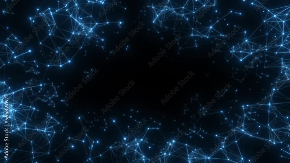 information transfer cloud animation big data backdrop information transfer cloud animation big data backdrop