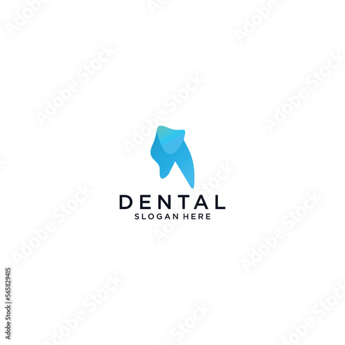 Dental logo icon design template