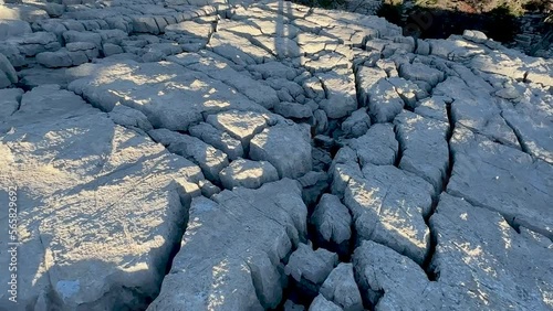 harsh interior Anatolian climate and rock types that have undergone glacial period photo