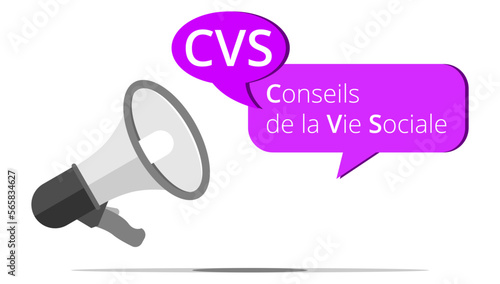 Mégaphone CVS - Conseils de la Vie Sociale
