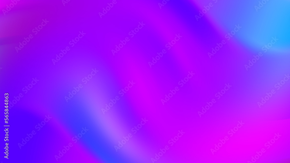 Color neon gradient. Moving fluid gradient waves abstract blurred background.