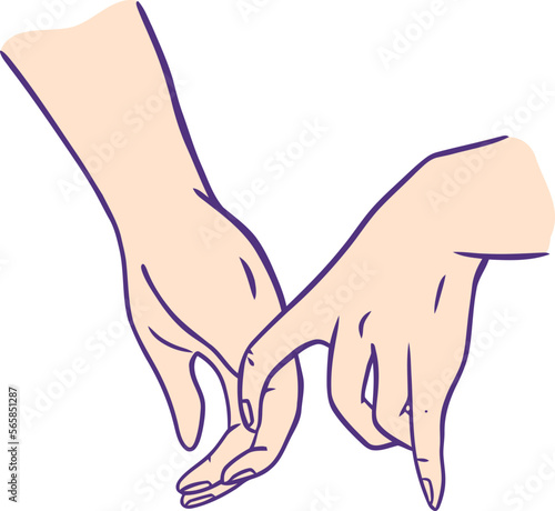 couple in love hand in handcouple in love hand in hand