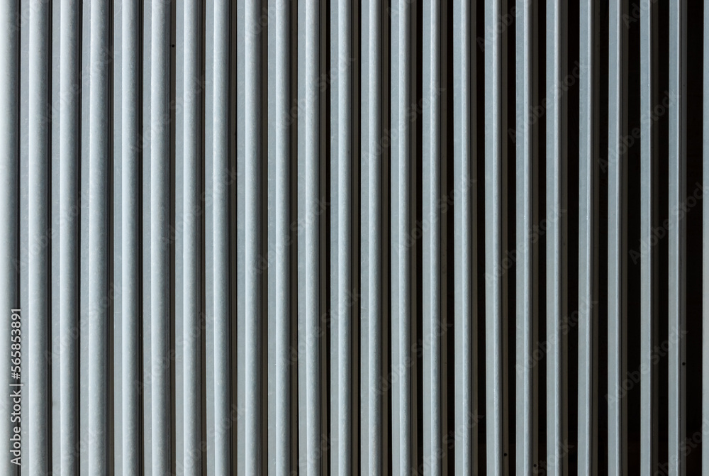 Obraz premium Parallel lines going into perspective close up