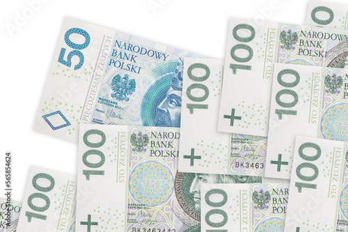 Polskie banknoty.