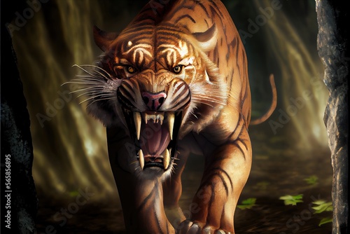 Sabre-toothed tiger