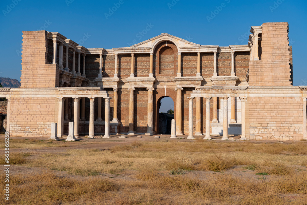 Sardis was the capital of the flourishing Lydian kingdom of the 7th century bce and was the first city where gold and silver coins were minted. From about 560 to about 546 Sardis was ruled by Croesus.