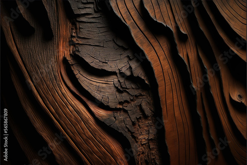 Wooden texture background generative ai