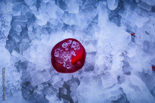Chill Out with Cherries in Ice: A Refreshing Summer Treat