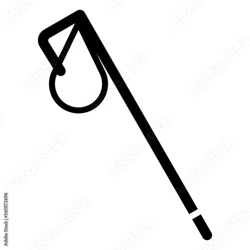 walking stick illustration