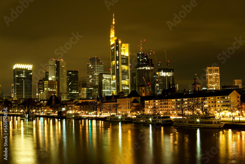 Frankfurt at night