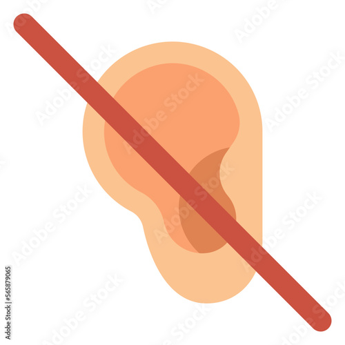 deaf ear illustration